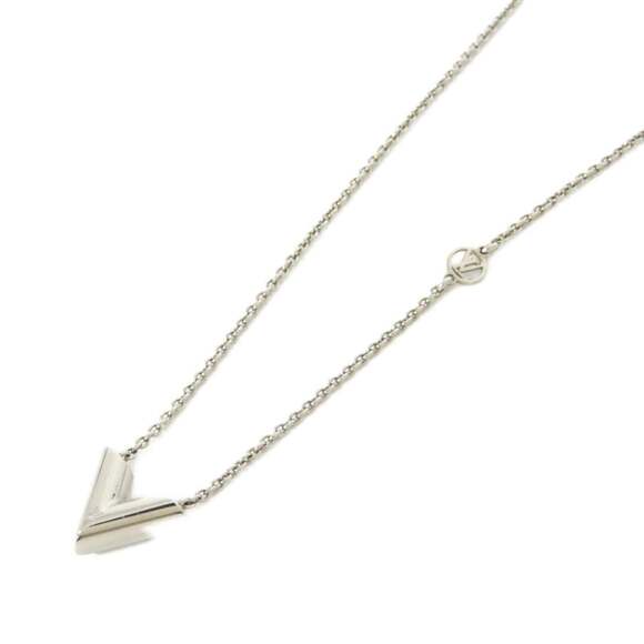 LOUIS VUITTON Silver Necklace